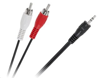 Kabel Jack 3,5mm - 2x CINCH 1,2m