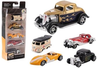 Samochód metalowy Hot Rod 5-pack Samochód metalowy Hot Rod 5-pack
