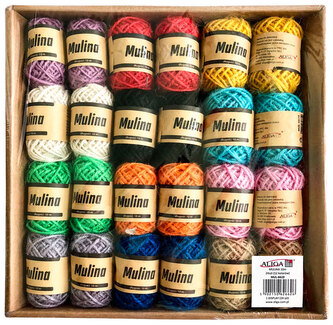 Mulina 10m 12 kol. x 2 szt. MUL-6619, Aliga