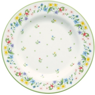 Porcelánový dezertní talířek Karolina White