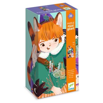 DJECO Gigant puzzle Čaroděj Pio - 36 pcs