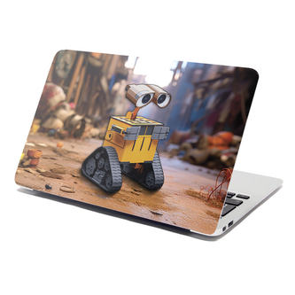 Samolepka na notebook Wall-E robot Město: 38x26 cm
