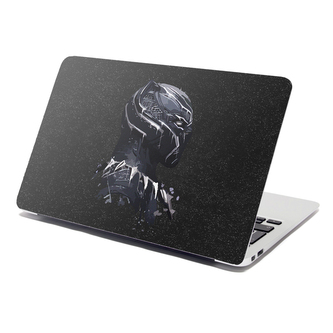 Samolepka na notebook BLACK PANTHER z profilu Vesmír: 38x26 cm