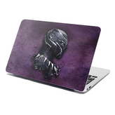 Samolepka na notebook BLACK PANTHER z profilu Fialový mlhavý: 38x26 cm