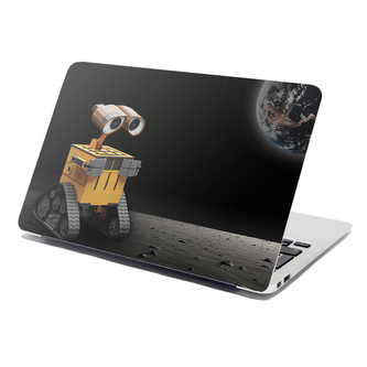Samolepka na notebook Wall-E robot Měsíc: 38x26 cm