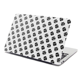 Samolepka na notebook Star Wars Stormtrooper Pattern šikmý: 38x26 cm