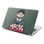 Samolepka na notebook Money heist Profesor a jeho tým Zelená: 29x20 cm