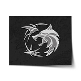 Plakát Zaklínač Černá mapa: 60x40 cm