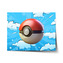 Plakát Pokemon ball Obloha: 60x40 cm