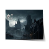 Plakát Zaklínač Hrad: 60x40 cm