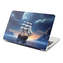 Samolepka na notebook Plachetnice mezi horami: 38x26 cm