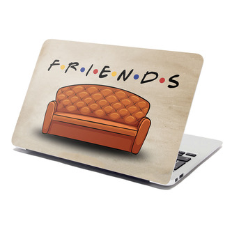 Samolepka na notebook Seriál přátelé FRIENDS Gauč: 29x20 cm