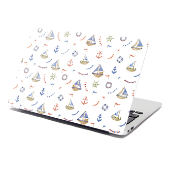 Samolepka na notebook Na vlnách oceánu: 38x26 cm