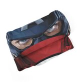 Deka Kapitán Amerika pohled přes štít: 150x120 cm