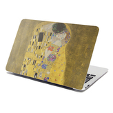 Samolepka na notebook Polibek - Gustav Klimt: 38x26 cm