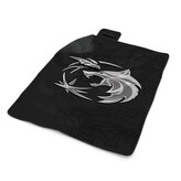 Plážová deka Zaklínač Černá mapa: 200x140 cm