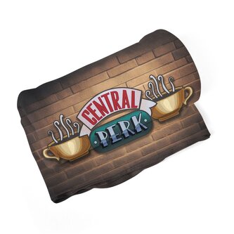 Deka Seriál přátelé CENTRAL PERK Cihly: 190x140 cm