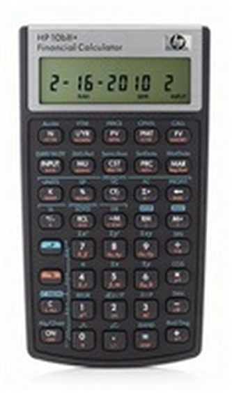 HP 10bII+ Financial Calculator-Bluestar - Finanční kalkulátor