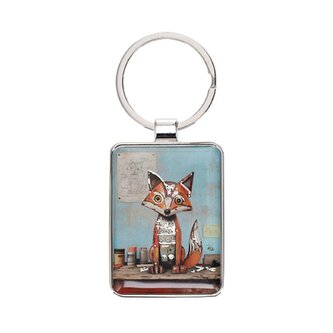 Klíčenka PCR61I07 BUG ART SCRAPS KIUB