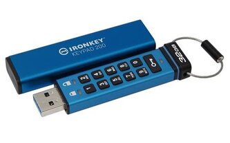 Kingston P200 32GB 145MBps USB 3.2 USB-A + Adaptér Modrá