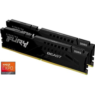 Kingston FURY Beast EXPO DDR5 16GB 6000MHz CL30 2x8GB Black