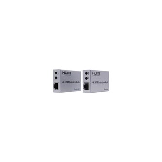 PremiumCord 4K HDMI extender na 100m přes Cat5e/Cat6, přenos Irda a Audio výstupy