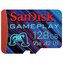 SanDisk GamePlay microSDXC UHS-I Card, 128 GB Gaming microSDXC, 190 MB/s (čtení), 130 MB/s (zápis)