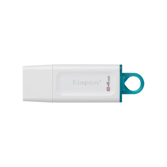 Kingston Flash Disk 64GB USB3.2 Gen 1 DataTraveler Exodia (White + Teal)