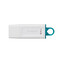 Kingston Flash Disk 64GB USB3.2 Gen 1 DataTraveler Exodia (White + Teal)