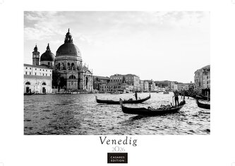 Venedig schw./weiss 2026 S 35x50cm