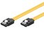 PremiumCord 0,2m SATA 3.0 datový kabel  1.5GBs / 3GBs / 6GBs, kov.západka