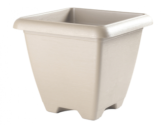 Květník TERRAE QUADRO MAXI plastový 43x43x39cm