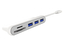 PremiumCord 5G SuperSpeed USB3.1 Typ-C hub 3x USB3.0 + čtečka SD karet