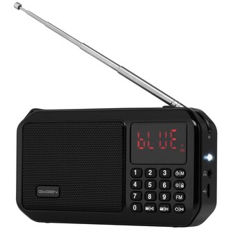 GoGEN Radiopřijímač FMP 125 BTB, černý