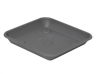 Podmiska pod květník OMNIA QUADRO plastová 30x30cm