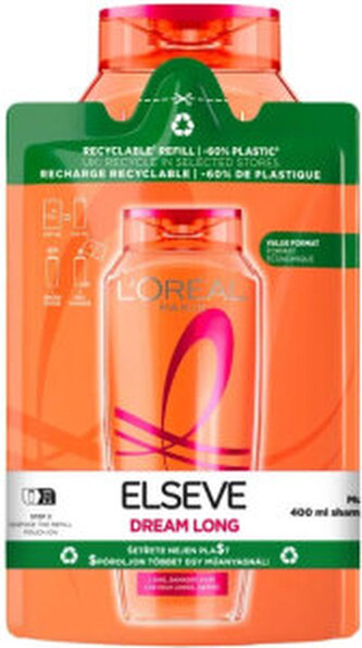 L'Oréal Dream Long šampón, 400+250 ml