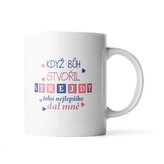 Hrnek Když Bůh stvořil strejdy: 890 ml