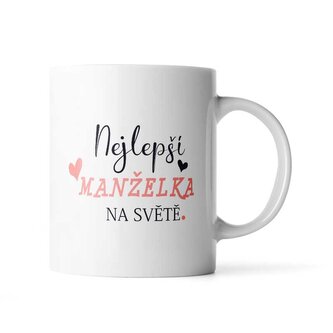 Hrnek Nejlepší manželka na světě: 200 ml
