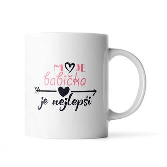 Hrnek Moje babička je nejlepší: 890 ml