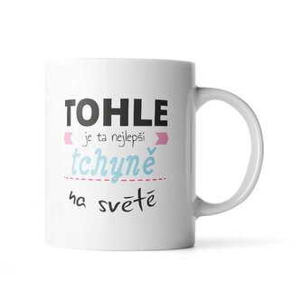 Hrnek Tohle je ta nejlepší tchyně na světě: 890 ml