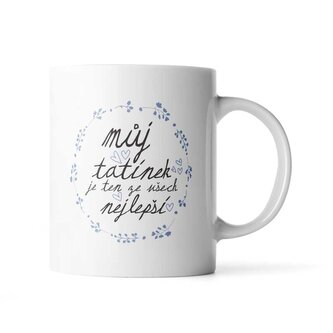 Hrnek Můj tatínek je ten ze všech nejlepší: 890 ml