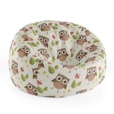 Dětský sedací vak Cocoon Sovy: 75 x 45 x 35 cm