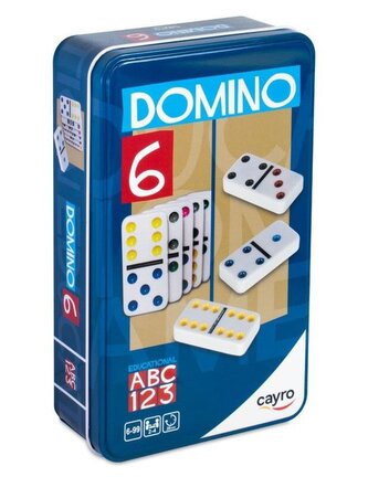Domino Double 6 Color- Společenská hra