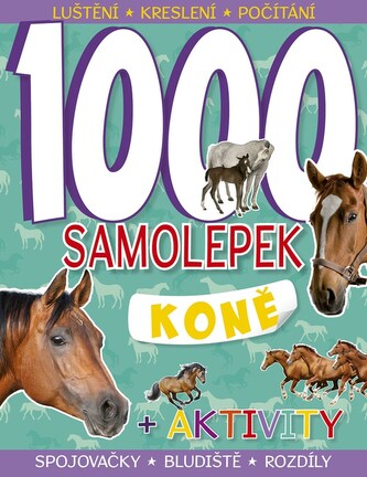 1000 samolepek – Koně 1000 samolepek – Koně