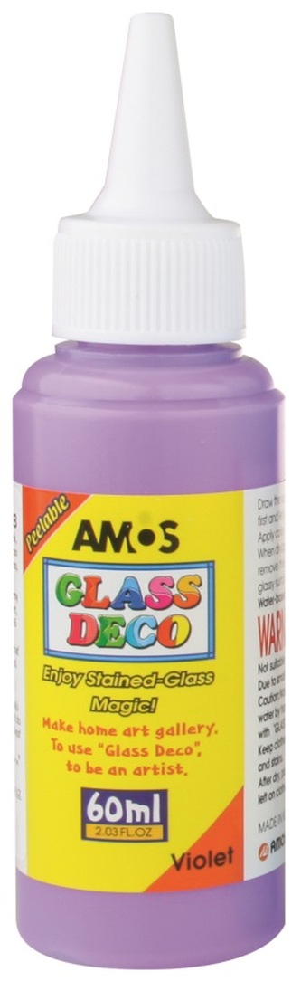 Barvy na sklo 60 ml - 7. FIALOVÁ Barvy na sklo 60 ml - 7. FIALOVÁ