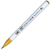 Marker Clean Color Real Brush - mustard  067, Kuretake