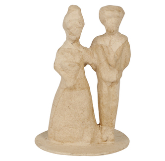 Para Młoda z masy papierowej 13 x 8,5 x 8,5 cm EV025C, Decopatch
