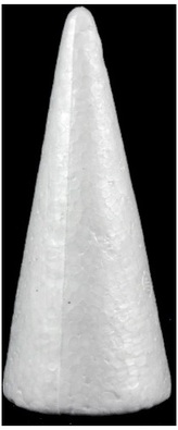 Stożek styropianowy 40cm, Aliga