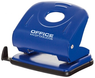 Dziurkacz dziurkuje do 30 kartek, metal, niebieski, Office Products