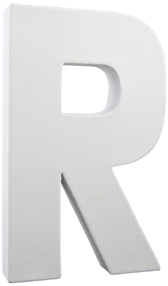 Litera 3D duża 20cm R. AC164, Decopatch